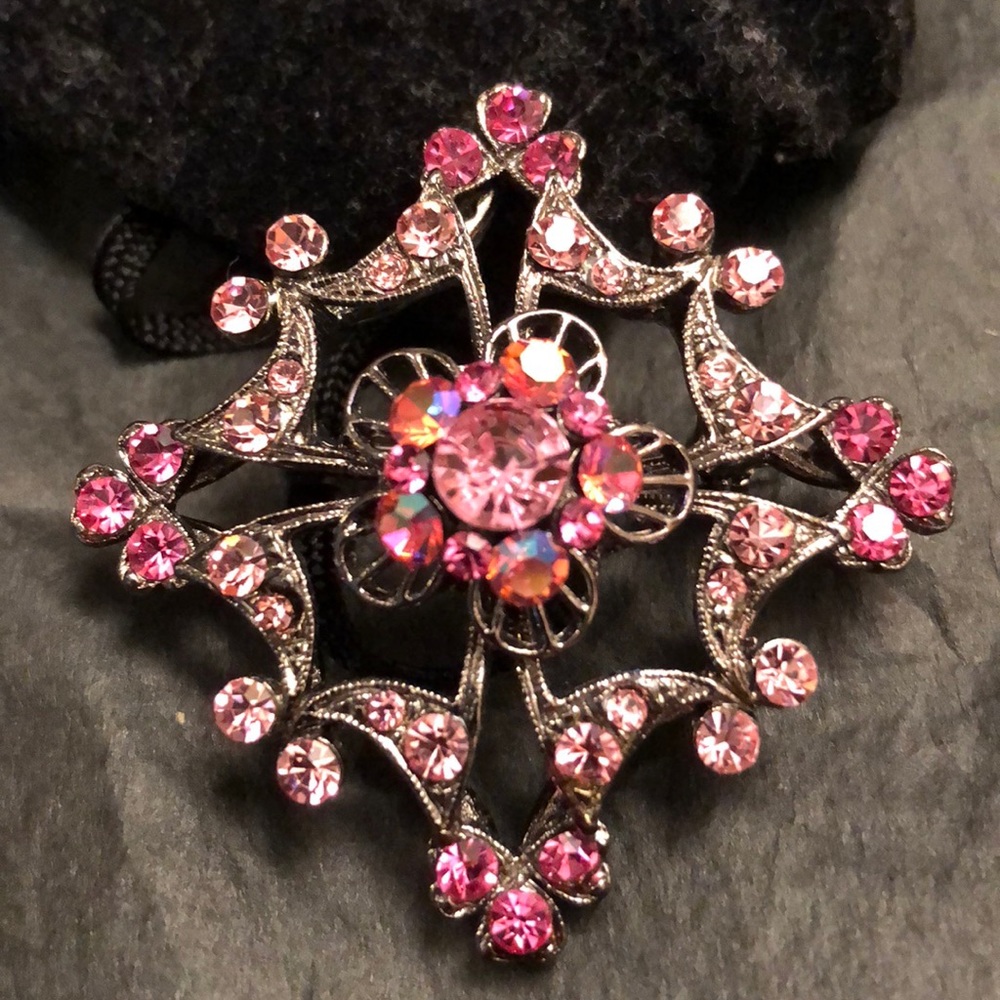 Pink Vintage Brooch